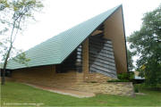 Frank Lloyd Wright Architecture - Unitarian Meeting House in Madion, Wisconsin