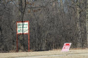 Campaign Signs on Forest Preserve Land - Paul O'Shea