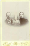Arthur N Hurst, Hilda A Hurst, Zelma Mae Hurst - 2yrs old - born Jan 10, 1899