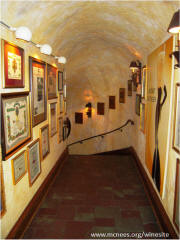 Angus Barn Wine Cellar Entrance