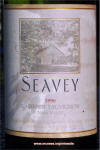 Seavey Napa Valley Cabernet Sauvignon 1996 Label