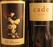 Napa Wine Flight - Cade Cuvee 2006 & Owen Roe Prisoner 2008