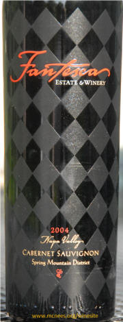 Fantesca Estate & Winery Cabernet Sauvignon 2004 bottle