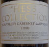 Hess Collection Napa Valley Cabernet Sauvignon 1990 