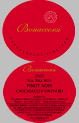 Bonaccorsi Pinot Noir2005