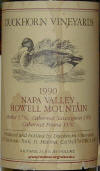 Duckhorn Howell Mountain 1990