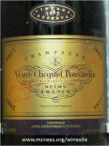 Vieuve Clicquot Ponsardin Vintage Reserve Champagne 1985 magnum label
