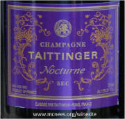 Taittinger Nocture Sec Champagne 