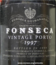 Fonseca Vintage Port 1997 Magnum label 