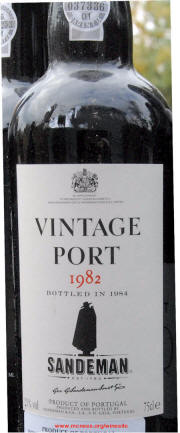 Sandeman Vintage Port 1982