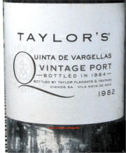 Taylor's Quinta de Vargellas Vintage Port 1982