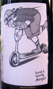 Mollydooker The Scooter Merlot 2006 Label 