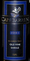 Cape Barren Old Vines Shiraz