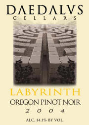 Daedalus Cellars Labyrinth Oregon Pinot Noir 2004