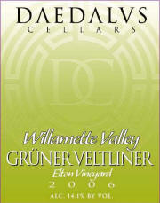 Daedalus Cellars Willamette Valley Gruner Veltliner 2004
