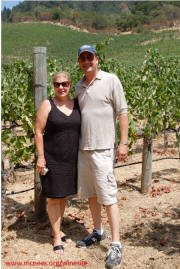 Viader upper vineyard - Jan & Bill