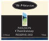 Nelson Chardonnay - Reserve 2002
