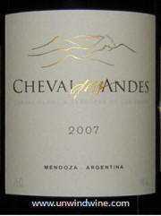 Cheval Andes Mendoza Argentina 2007