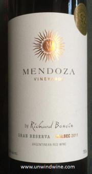 Mendoza Vineyard Gran Reserva Malbec 2011