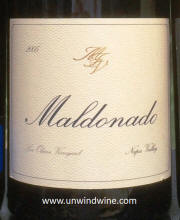 Maldonado Los Olivos Vineyard Napa Valley Chardonnay 2005