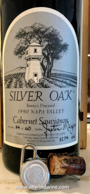Silver Oak Bonny's Vineyard Napa Valley Cabernet Sauvignon 1990 Six Liter