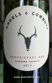 Angels & Cowboys Sonoma County Proprietary Red 2013