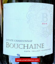 Bouchaine Napa Carneros Estate Vineyard Chardonnay 2014