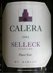 Calera Selleck Vineyard Pinot Noir 2013