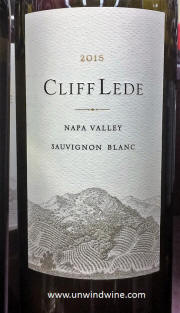 Cliff Lede Napa Valley  Sauvignon Blanc 2015