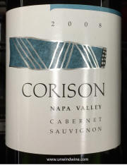 Corison Napa Valley Cabernet Sauvignon 2008