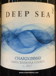 Deep Sea Santa Barbara County Chardonnay 2012