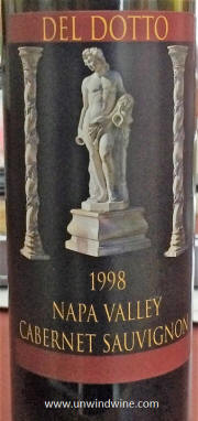 Del Dotto Napa Valley Cabernet Sauvignon 1998