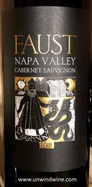 Faust Napa Valley Cabernet Sauvignon 2018