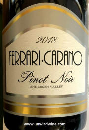 Ferrari-Carano Anderson Valley Pinot Noir 2018