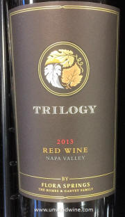 Flora Springs Trilogy Napa Valley Red Wine 2013