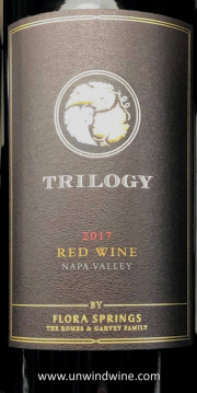 Flora Springs Trilogy Napa Valley Red WIne 2017
