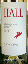Hall Napa Valley Sauvignon Blanc 2018