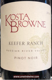 Kosta Browne Keefer Ranch Vineyard 2018
