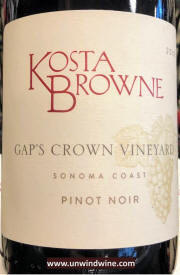 Kosta Browne Gap's Crown Vineyard 2018