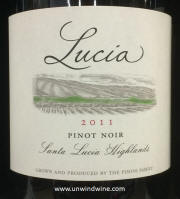 Lucia Santa Lucia Highlands Pinot Noir 2011