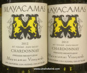 Mayacamas Napa Valley Mt Veeder Chardonnay 2012