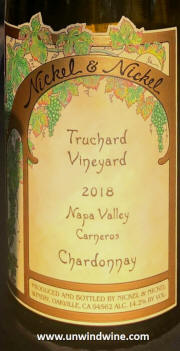 Nickel & Nickel Napa Valley Carneros Truchard Vineyard Chardonnay 2018