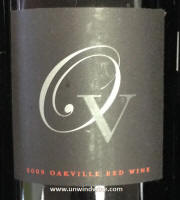 OV Oakville Red Wine 2009