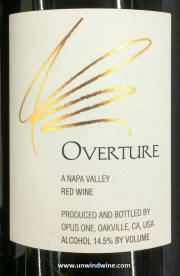 Overture Napa Valley Red Wine