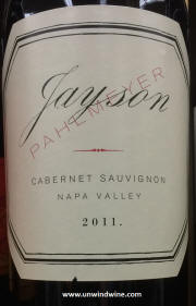 Pahlmeyer Jayson Napa Valley Cabernet Sauvignon Wine 2011