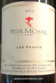 Peter Michael 'Les Pavots' 2012