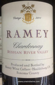 Ramey Russian River Valley Chardonnay 2011