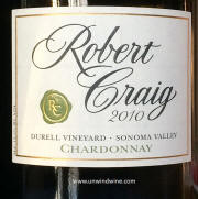  Robert Craig Durrell Vineyard Sonoma Valley Chardonnay 2010 