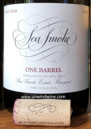 Seasmoke One Barrell Sta Rita Hills Pinot Noir 2014