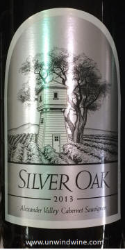 Silver Oak Cellars Alexander Valley Cabernet Sauvignon 2013
